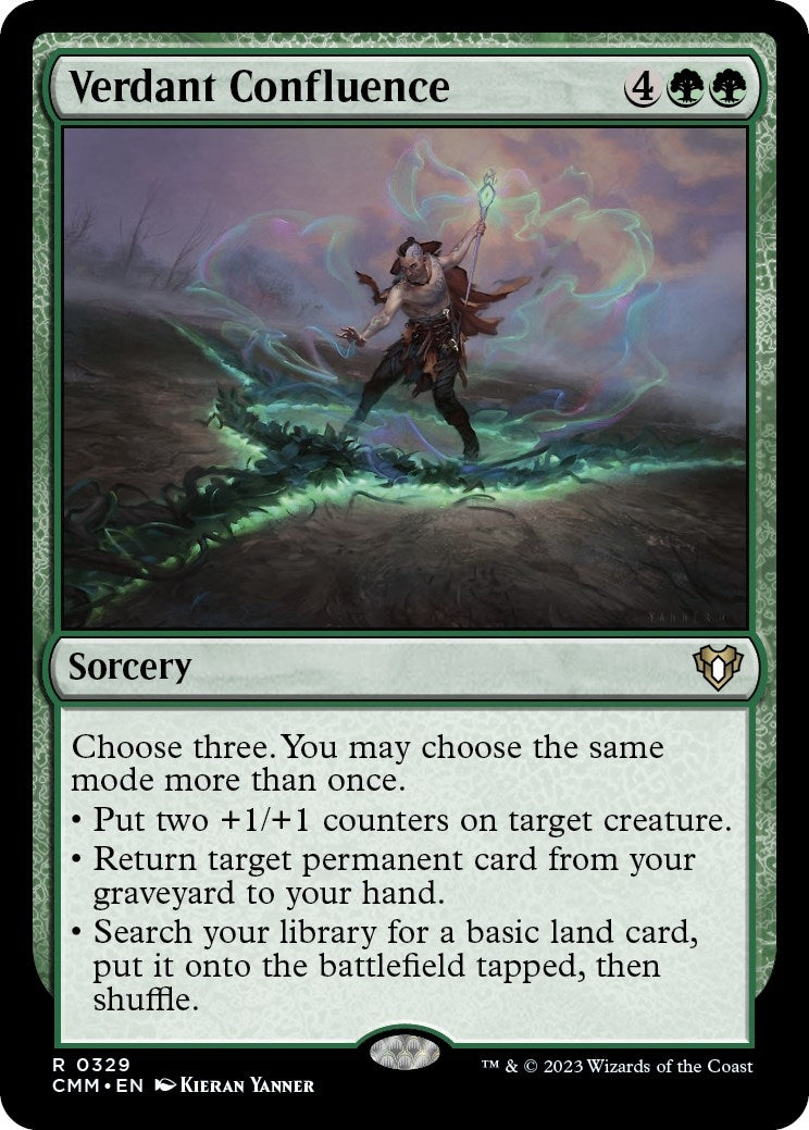 Image for Verdant Confluence (329) (Commander Masters) - Magic: The Gathering