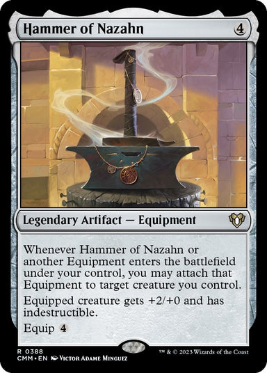 Image for Hammer of Nazahn (388) (Commander Masters) - Magic: The Gathering