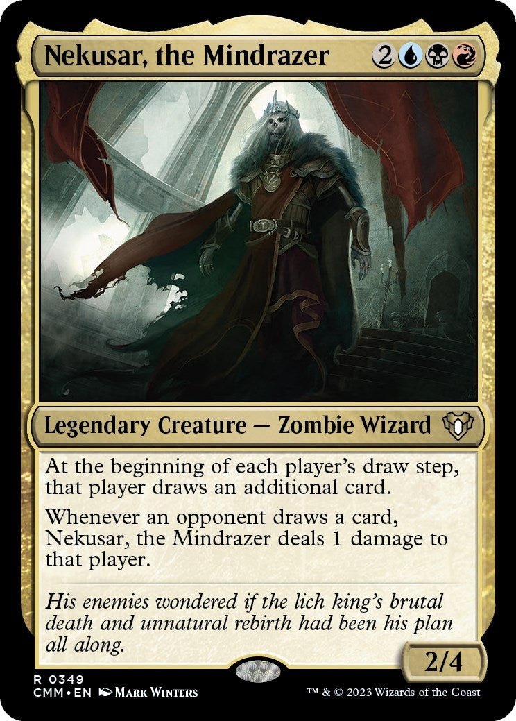 Image for Nekusar, the Mindrazer (349) (Commander Masters) - Magic: The Gathering