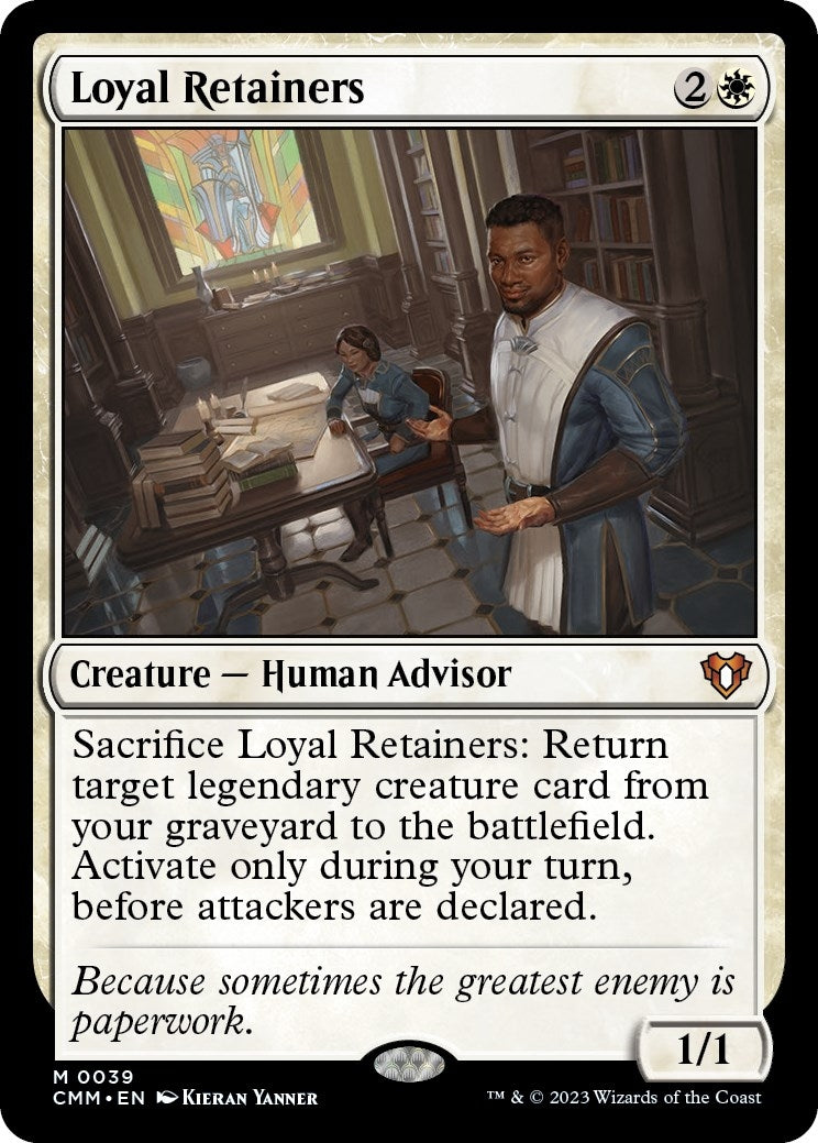 Image for Loyal Retainers (39) (Commander Masters) - Magic: The Gathering