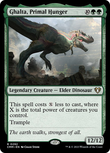 Image for Ghalta, Primal Hunger (292) (Commander Masters) - Magic: The Gathering