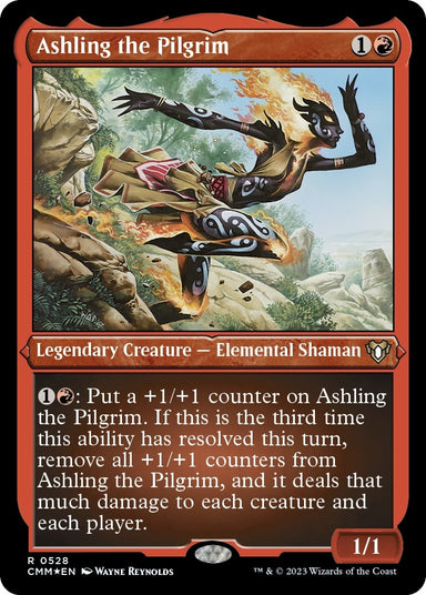 Image for Ashling the Pilgrim (Foil Etched) (528) (Commander Masters) - Magic: The Gathering