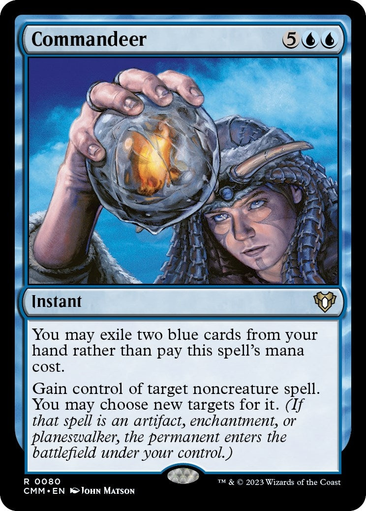 Image for Commandeer (80) (Commander Masters) - Magic: The Gathering