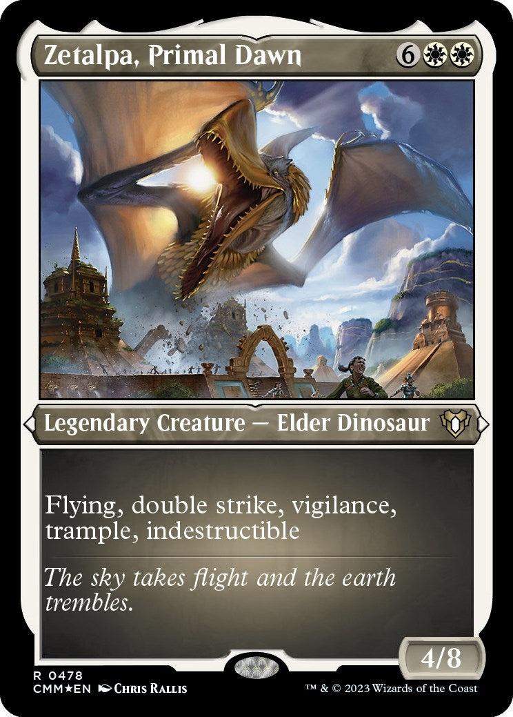 Image for Zetalpa, Primal Dawn (Foil Etched) (478) (Commander Masters) - Magic: The Gathering