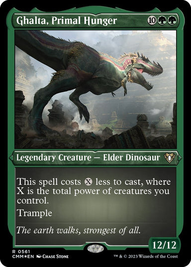 Image for Ghalta, Primal Hunger (Foil Etched) (561) (Commander Masters) - Magic: The Gathering