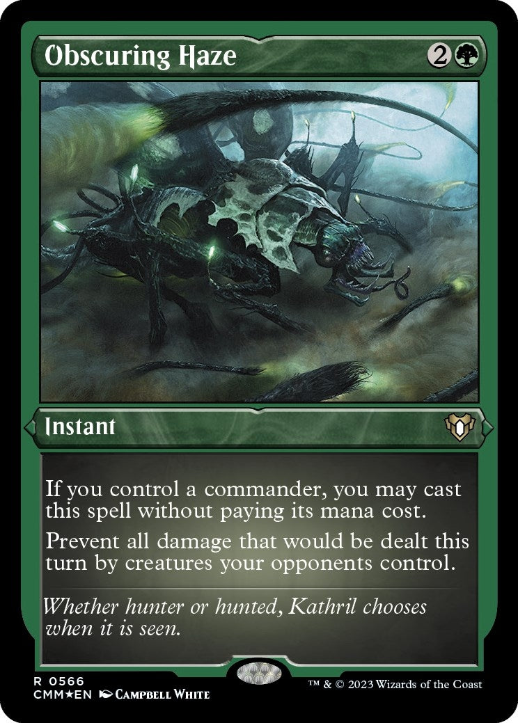Image for Obscuring Haze (Foil Etched) (566) (Commander Masters) - Magic: The Gathering