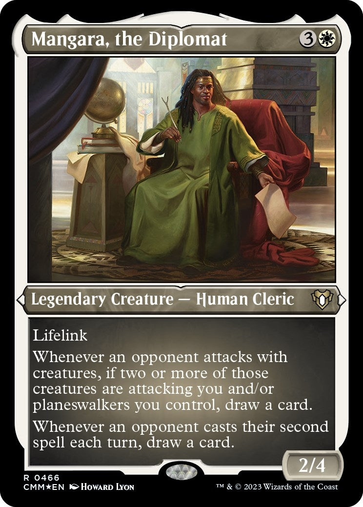 Image for Mangara, the Diplomat (Foil Etched) (466) (Commander Masters) - Magic: The Gathering