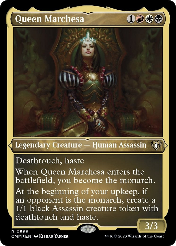 Image for Queen Marchesa (Foil Etched) (588) (Commander Masters) - Magic: The Gathering