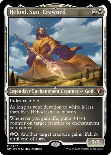 Image for Heliod, Sun-Crowned (Foil Etched) (462) (Commander Masters) - Magic: The Gathering