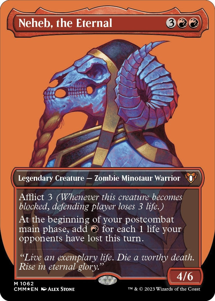Image for Neheb, the Eternal (Textured Foil) (1062) (Commander Masters) - Magic: The Gathering