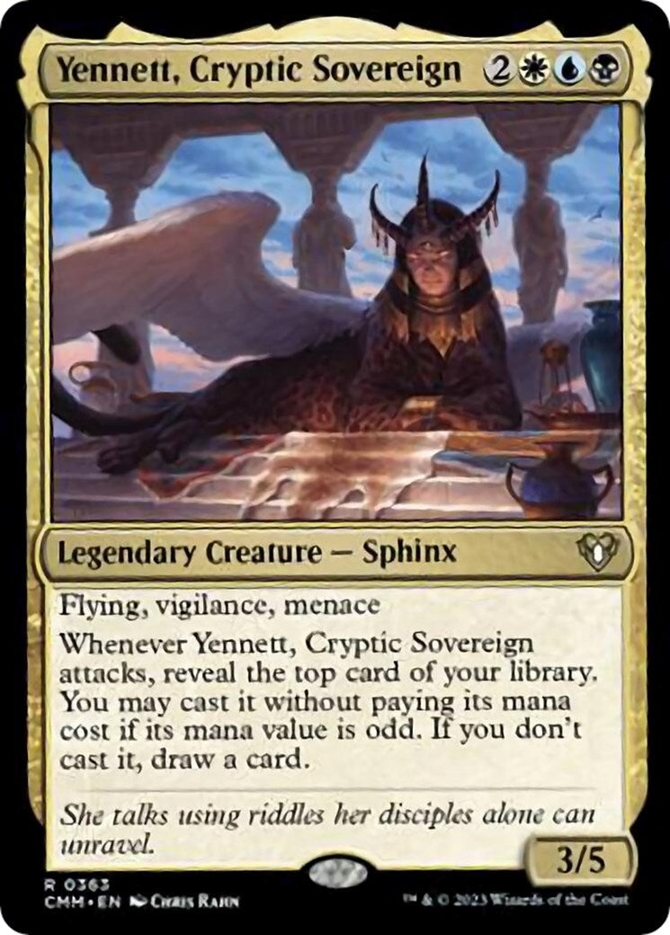 Image for Yennett, Cryptic Sovereign (363) (Commander Masters) - Magic: The Gathering