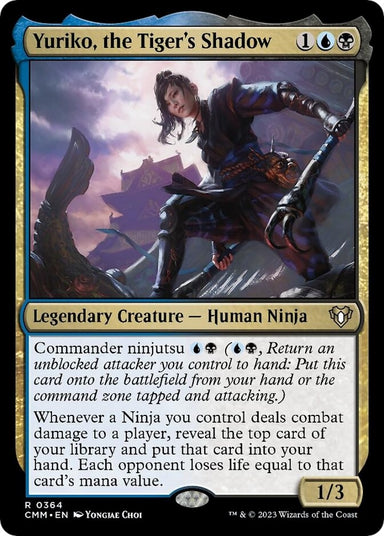 Image for Yuriko, the Tiger's Shadow (364) (Commander Masters) - Magic: The Gathering