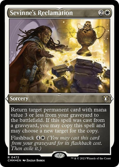 Image for Sevinne's Reclamation (Foil Etched) (472) (Commander Masters) - Magic: The Gathering