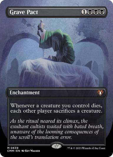 Image for Grave Pact (Borderless) (639) (Commander Masters) - Magic: The Gathering