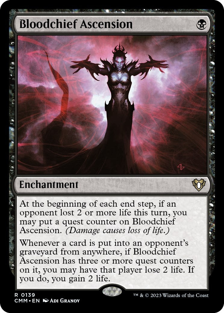Image for Bloodchief Ascension (139) (Commander Masters) - Magic: The Gathering