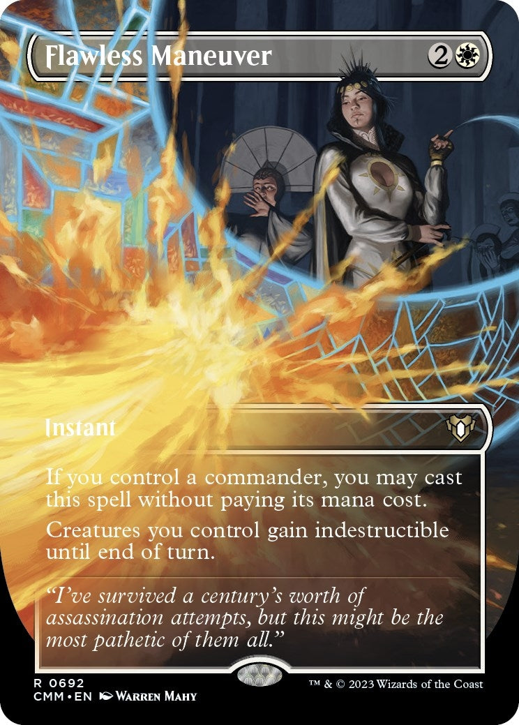 Image for Flawless Maneuver (Borderless) (692) (Commander Masters) - Magic: The Gathering