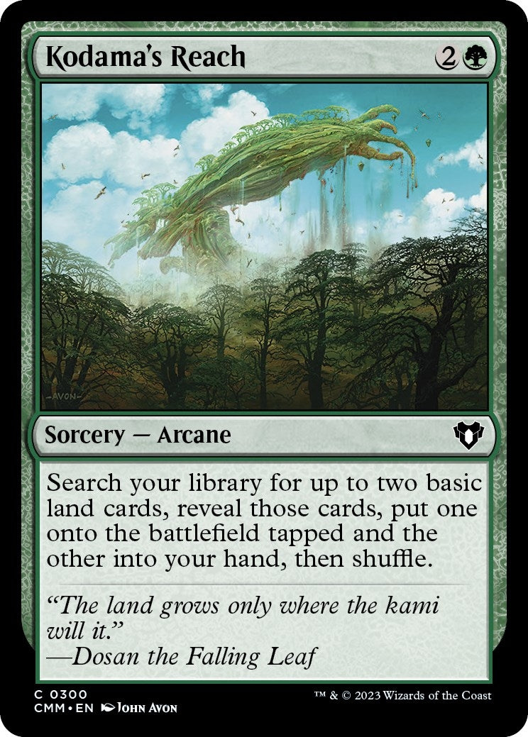 Image for Kodama's Reach (300) (Commander Masters) - Magic: The Gathering