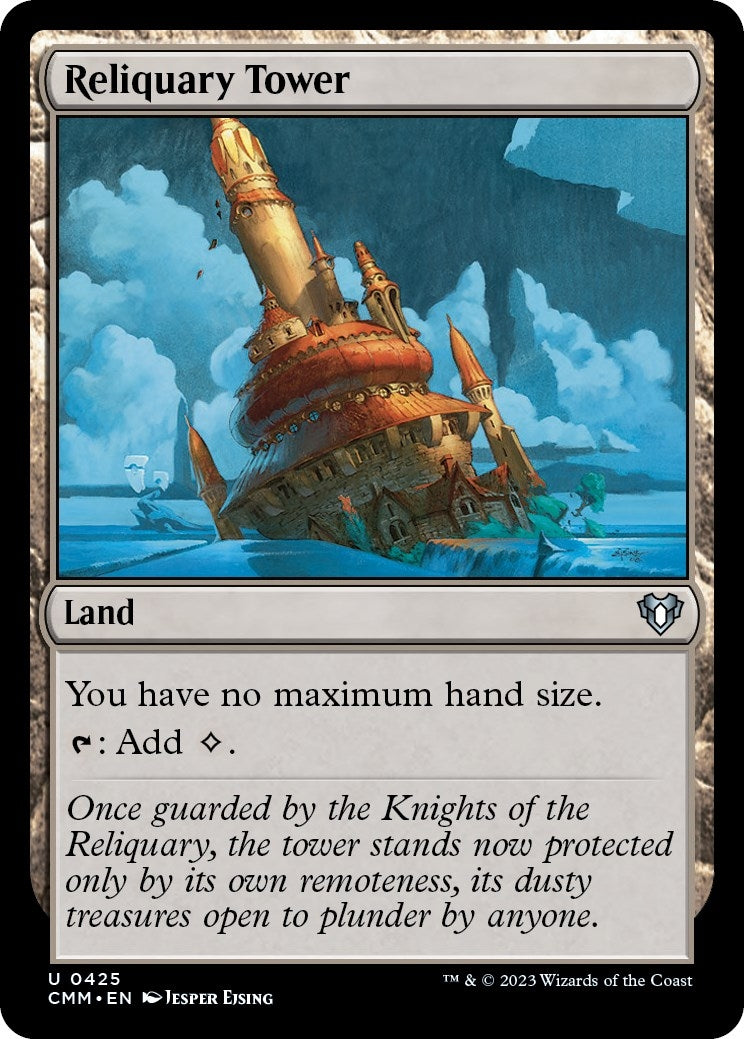 Image for Reliquary Tower (425) (Commander Masters) - Magic: The Gathering