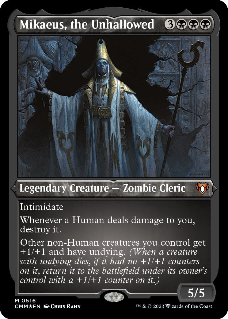 Image for Mikaeus, the Unhallowed (Foil Etched) (516) (Commander Masters) - Magic: The Gathering