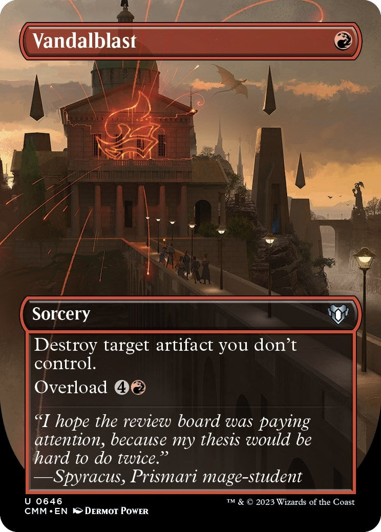 Image for Vandalblast (Borderless) (646) (Commander Masters) - Magic: The Gathering