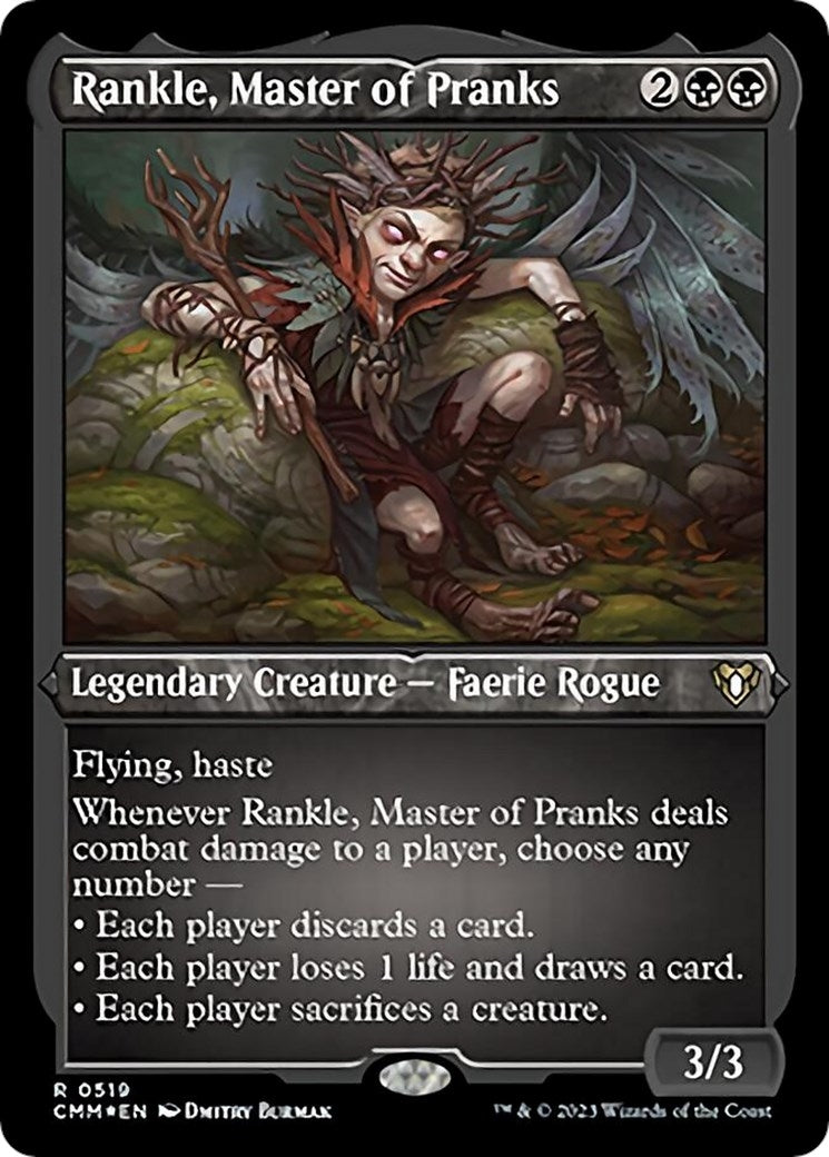 Image for Rankle, Master of Pranks (Foil Etched) (519) (Commander Masters) - Magic: The Gathering