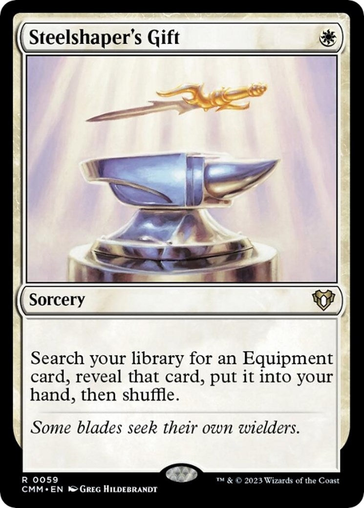 Image for Steelshaper's Gift (59) (Commander Masters) - Magic: The Gathering