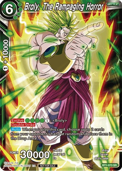 BT1-073  - Broly, The Rampaging Horror (Gen Con 2023)