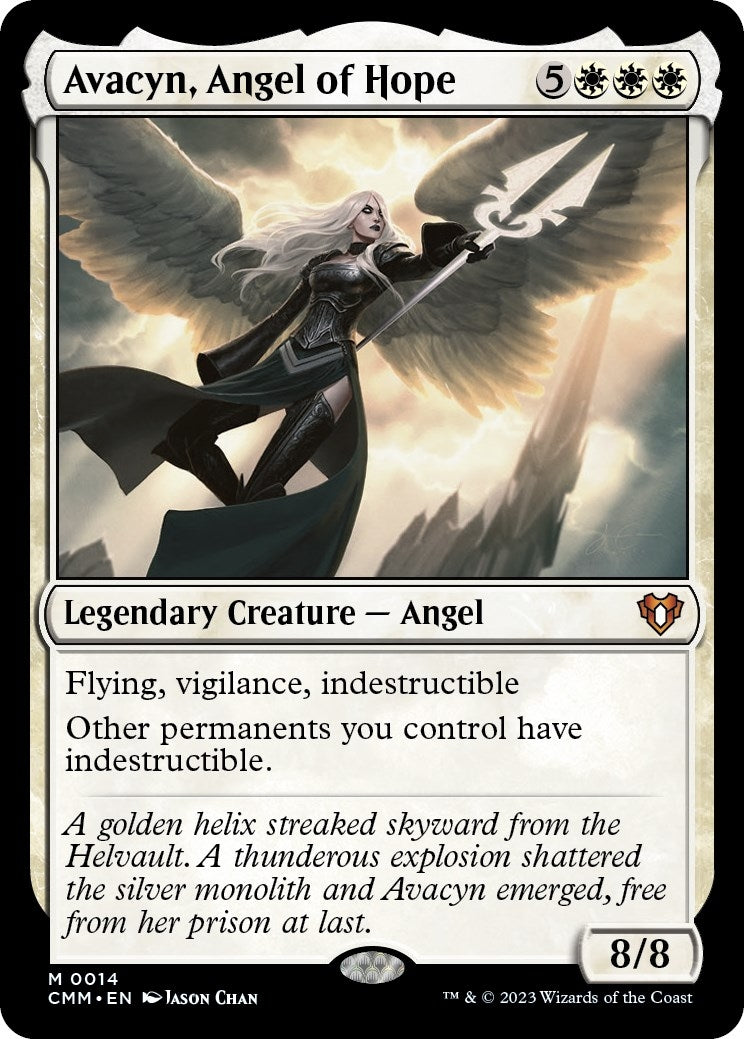 Image for Avacyn, Angel of Hope (14) (CMM) - Magic: The Gathering