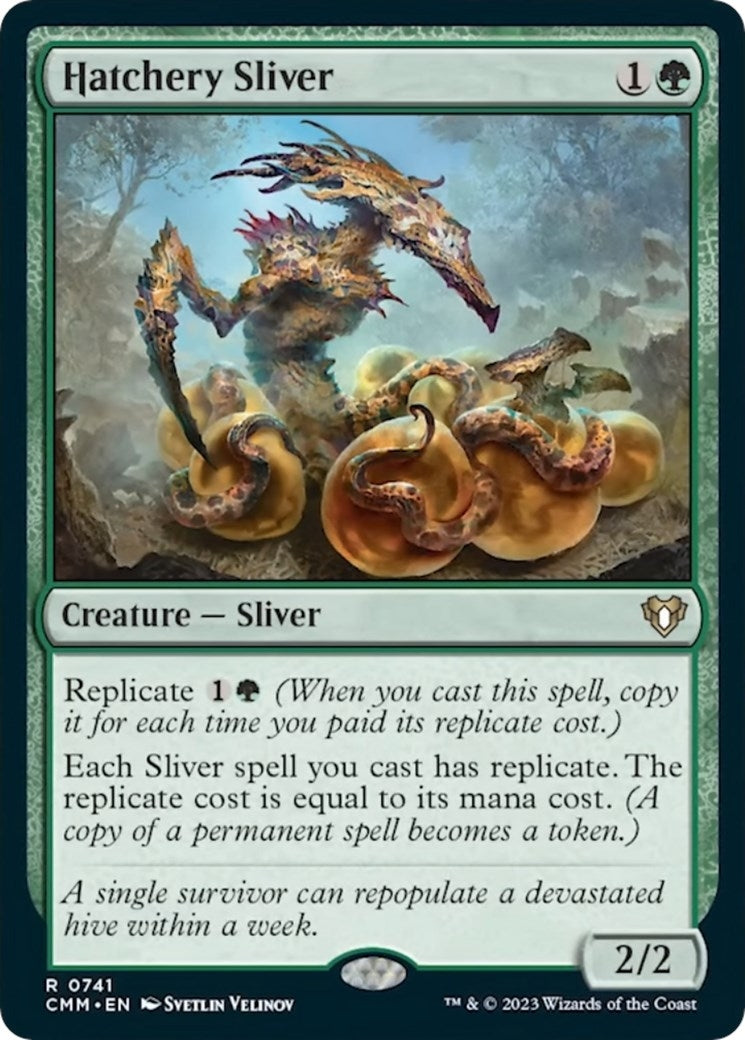 Image for Hatchery Sliver (741) (Commander Masters) - Magic: The Gathering