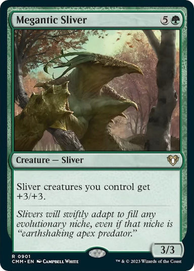Image for Megantic Sliver (901) (Commander Masters) - Magic: The Gathering
