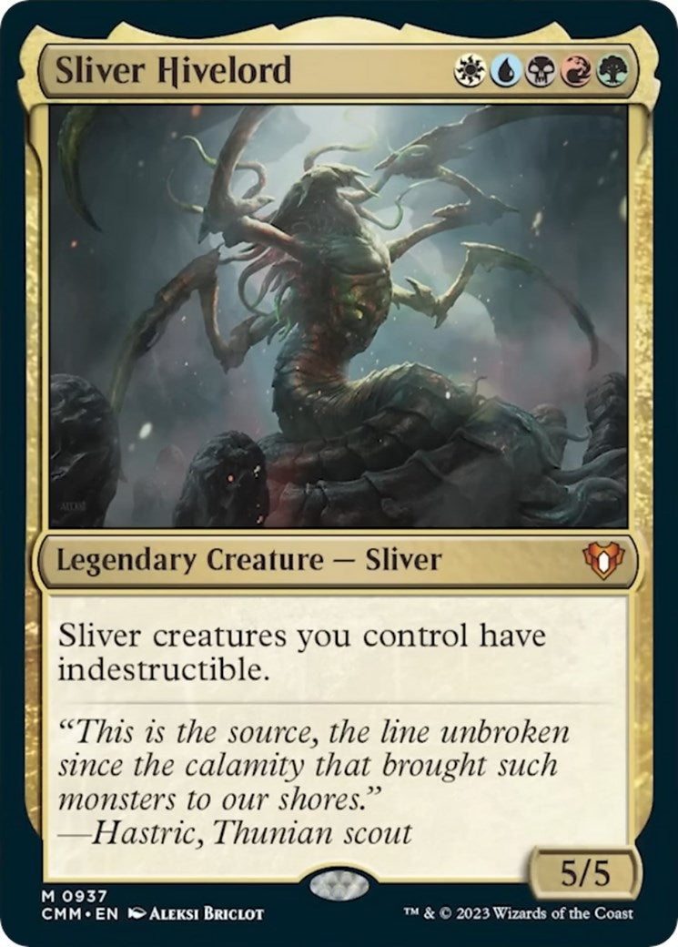 Image for Sliver Hivelord (937) (Commander Masters) - Magic: The Gathering