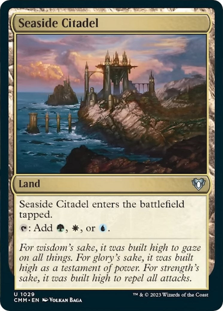 Image for Seaside Citadel (1029) (Commander Masters) - Magic: The Gathering