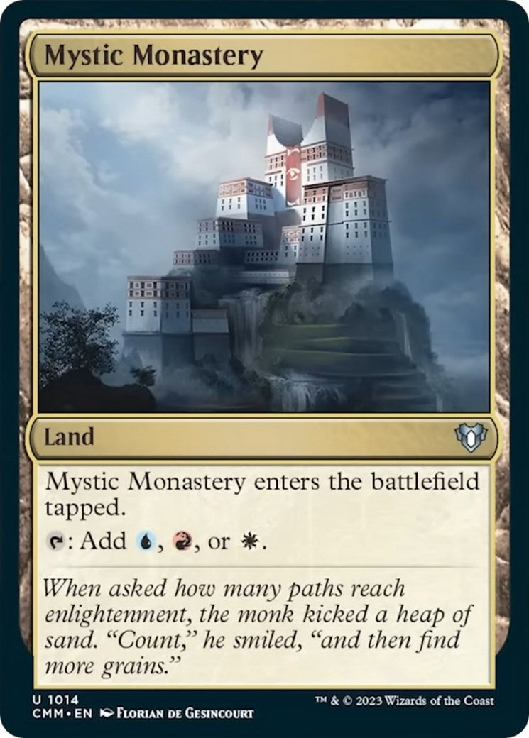 Image for Mystic Monastery (1014) (Commander Masters) - Magic: The Gathering