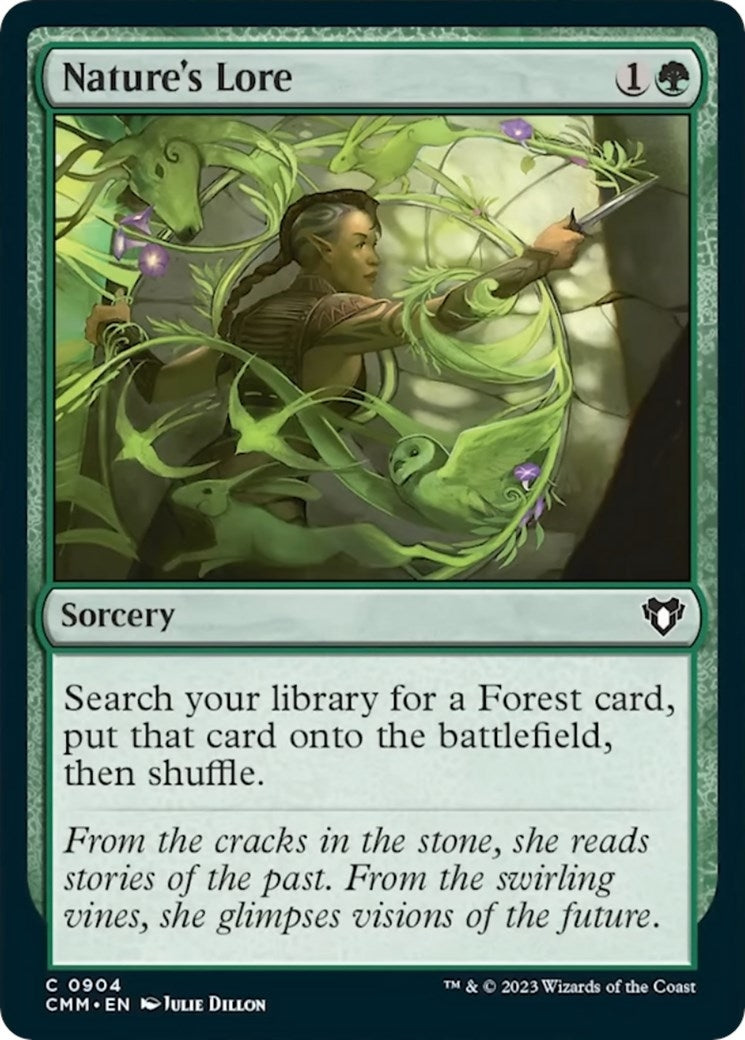 Image for Nature's Lore (904) (Commander Masters) - Magic: The Gathering