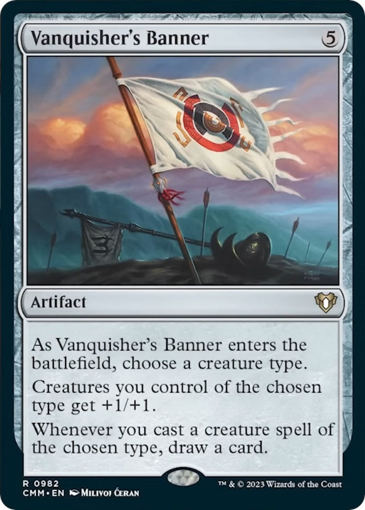 Image for Vanquisher's Banner (982) (Commander Masters) - Magic: The Gathering