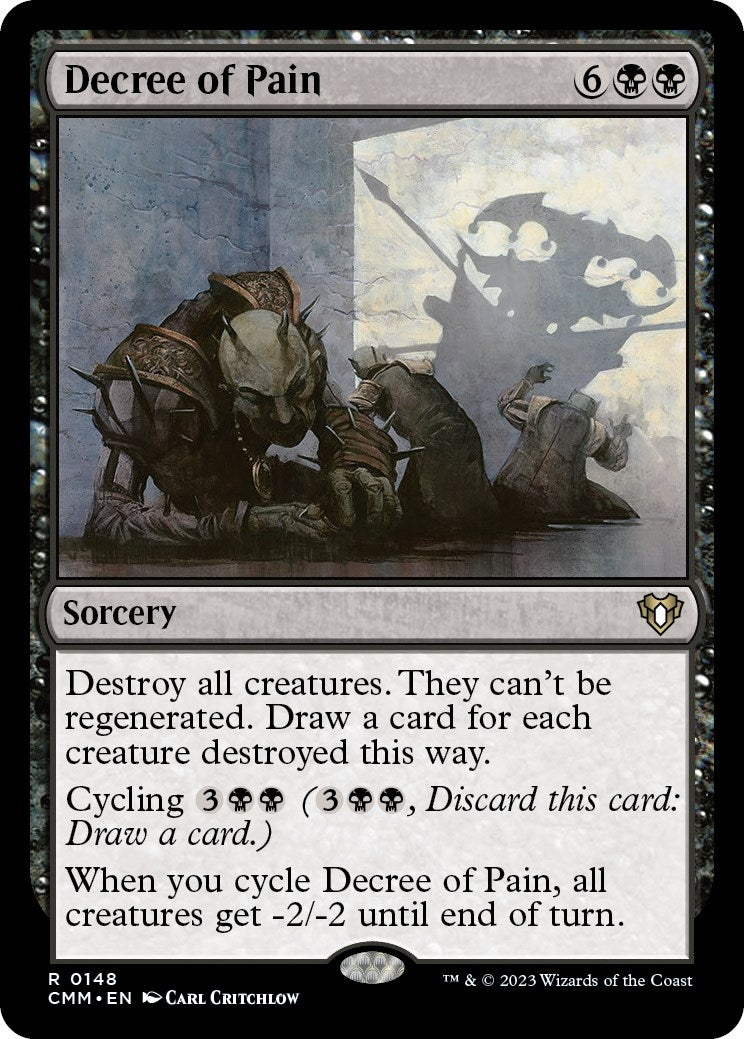 Image for Decree of Pain (148) (Commander Masters) - Magic: The Gathering