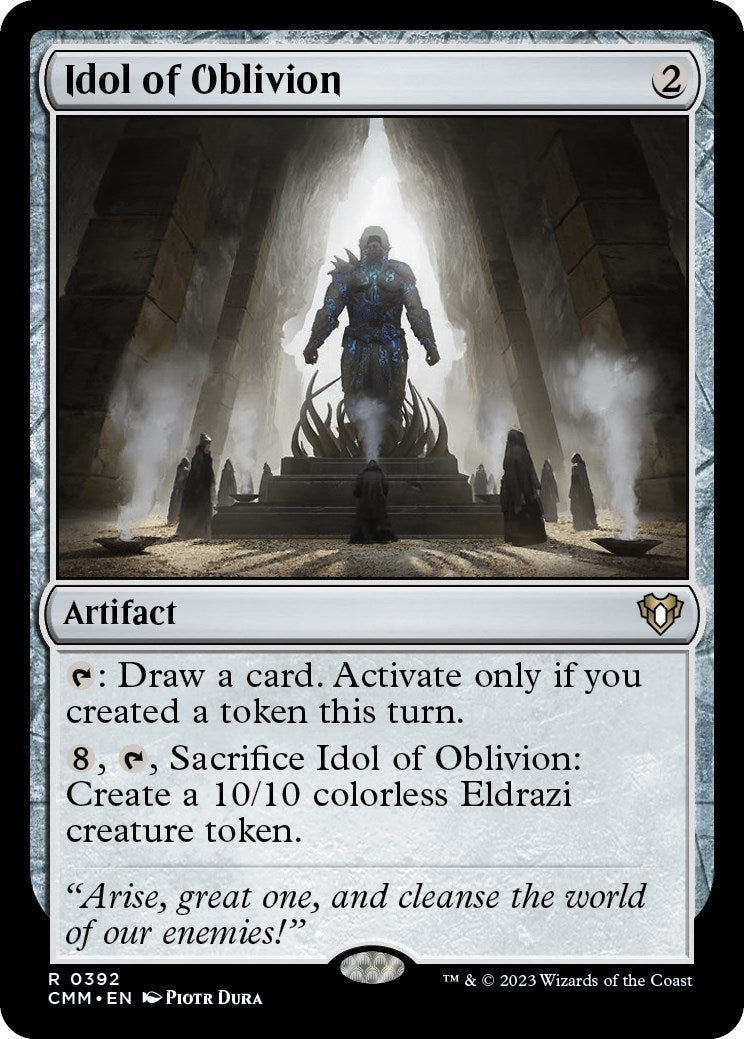Image for Idol of Oblivion (392) (Commander Masters) - Magic: The Gathering