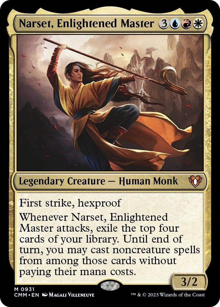 Image for Narset, Enlightened Master (931) (Commander Masters) - Magic: The Gathering