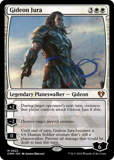 Image for Gideon Jura (822) (Commander Masters) - Magic: The Gathering