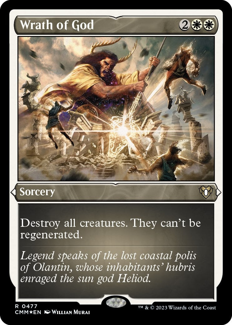 Image for Wrath of God (Foil Etched) (477) (Commander Masters) - Magic: The Gathering
