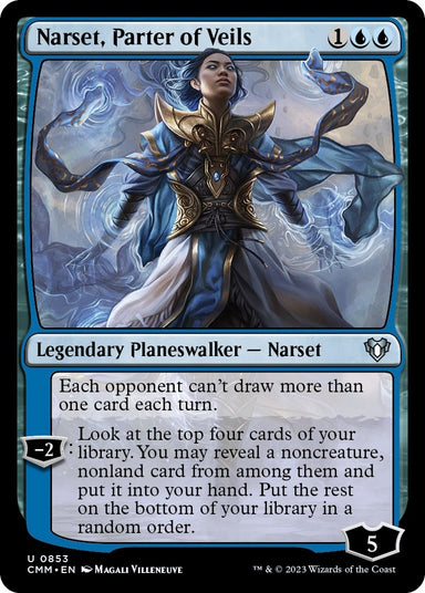 Image for Narset, Parter of Veils (853) (Commander Masters) - Magic: The Gathering