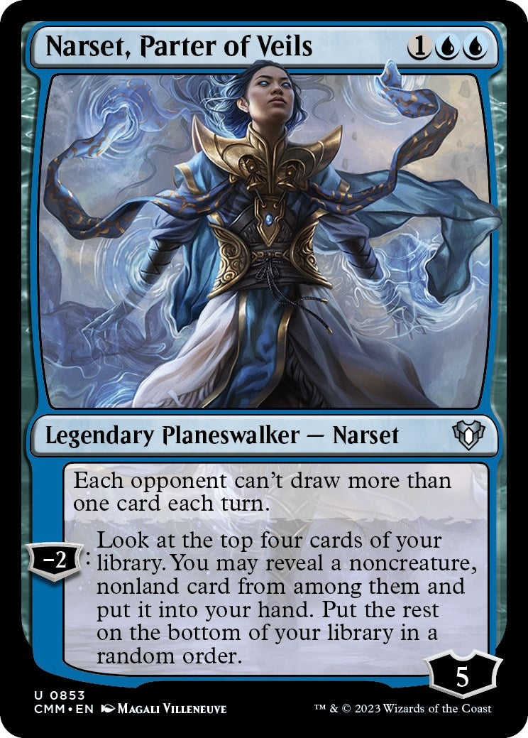 Image for Narset, Parter of Veils (853) (Commander Masters) - Magic: The Gathering
