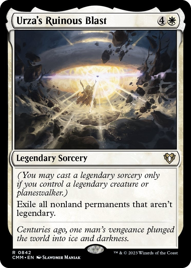 Image for Urza's Ruinous Blast (842) (Commander Masters) - Magic: The Gathering