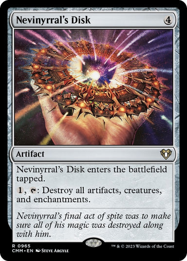 Image for Nevinyrral's Disk (965) (Commander Masters) - Magic: The Gathering