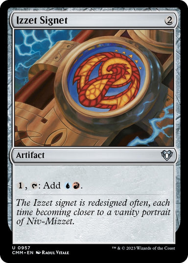 Image for Izzet Signet (957) (Commander Masters) - Magic: The Gathering