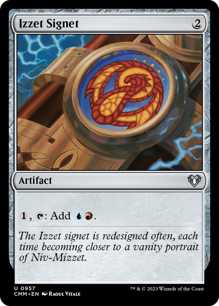 Image for Izzet Signet (957) (Commander Masters) - Magic: The Gathering