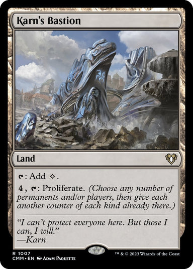 Image for Karn's Bastion (1007) (Commander Masters) - Magic: The Gathering