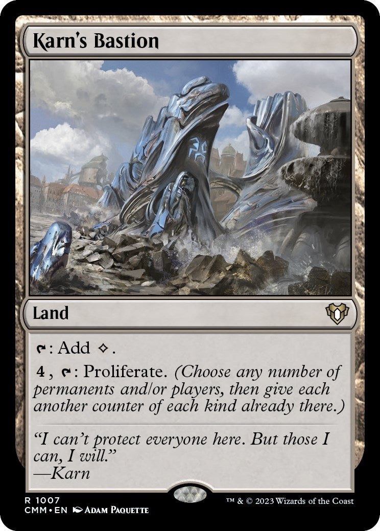 Image for Karn's Bastion (1007) (Commander Masters) - Magic: The Gathering