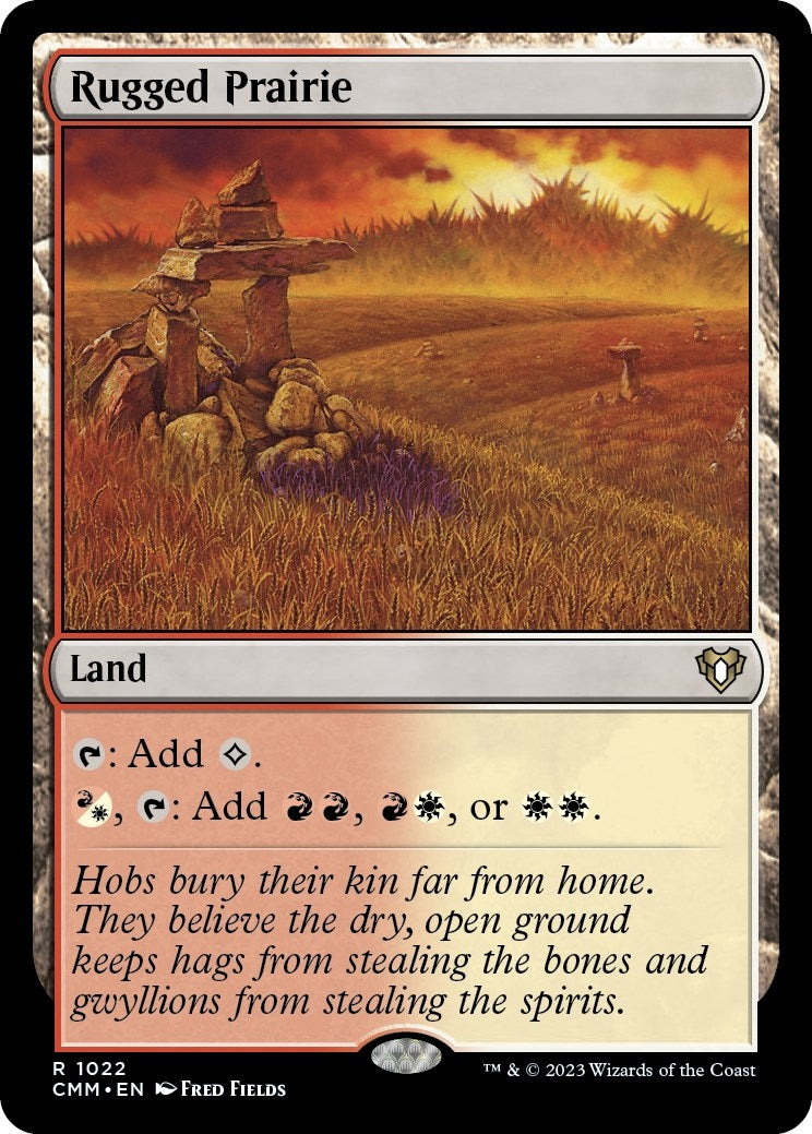Image for Rugged Prairie (1022) (Commander Masters) - Magic: The Gathering