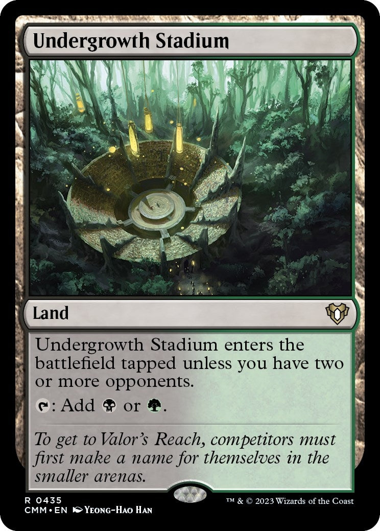 Image for Undergrowth Stadium (435) (Commander Masters) - Magic: The Gathering
